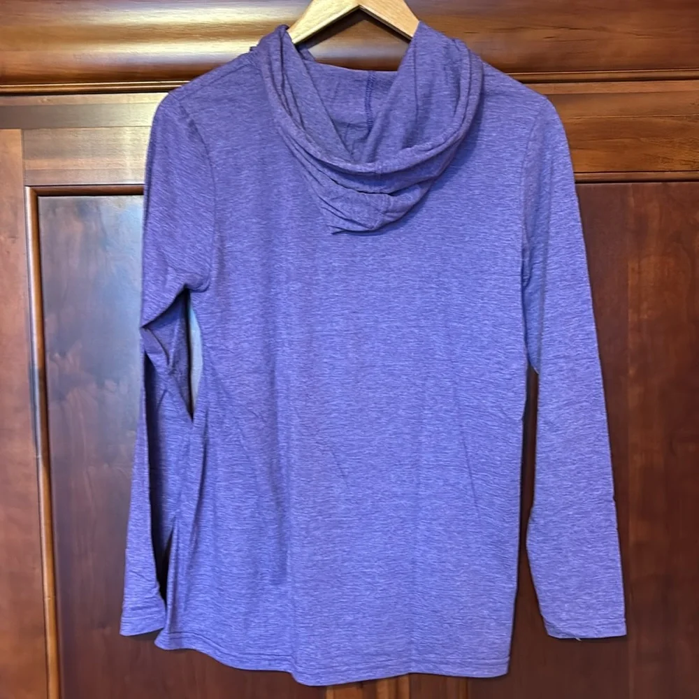 Pentagon Purple Hoodie with Yellow Accents - Picture 2 of 2
